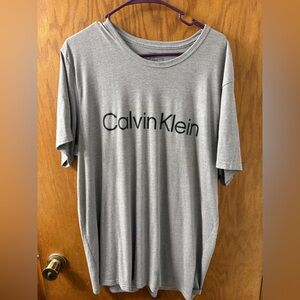 Calvin Klein Heather Gray Short Sleeve Tee